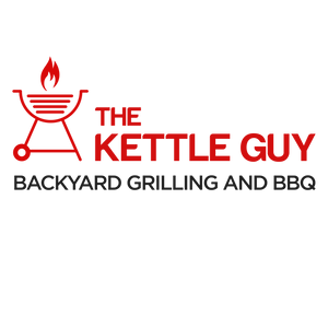 The Kettle Guy logo. Backyard Grilling and BBQ