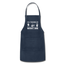 Load image into Gallery viewer, All The Grills Want Me BBQ Apron - The Kettle Guy
