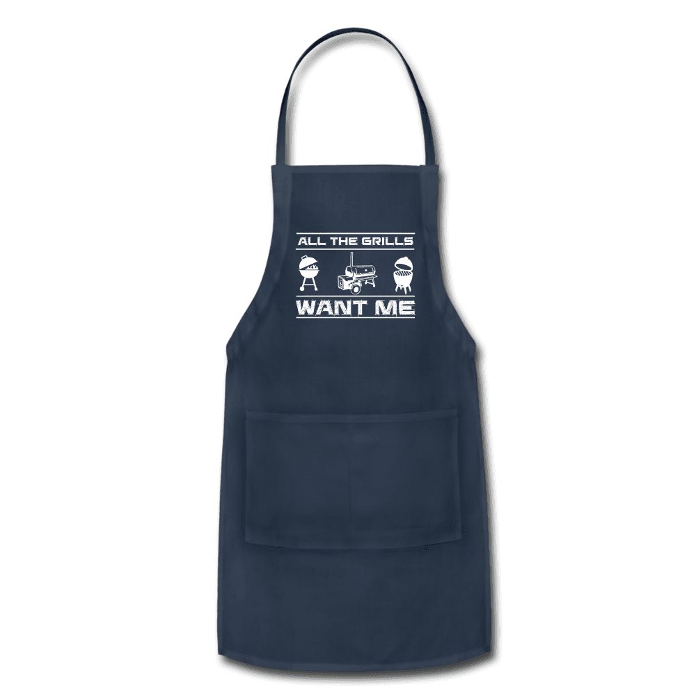 All The Grills Want Me BBQ Apron - The Kettle Guy
