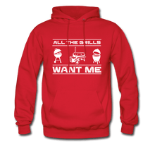 Load image into Gallery viewer, All The Grills Want Me BBQ Hoodie - The Kettle Guy
