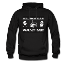 Load image into Gallery viewer, All The Grills Want Me BBQ Hoodie - The Kettle Guy
