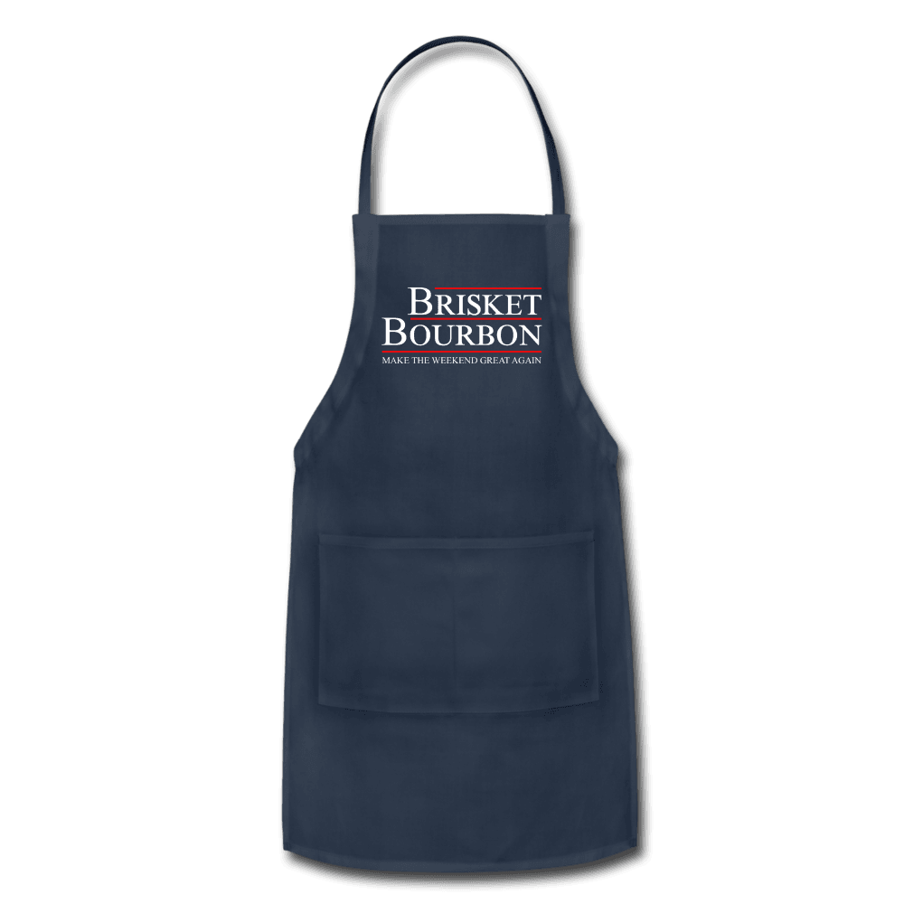 Brisket and Bourbon Election BBQ Apron - The Kettle Guy