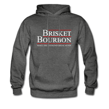 Load image into Gallery viewer, Brisket &amp; Bourbon Election BBQ Hoodie - The Kettle Guy
