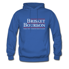 Load image into Gallery viewer, Brisket &amp; Bourbon Election BBQ Hoodie - The Kettle Guy
