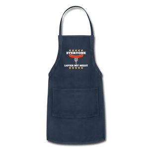 Everyone Loves My Meat BBQ Apron - The Kettle Guy