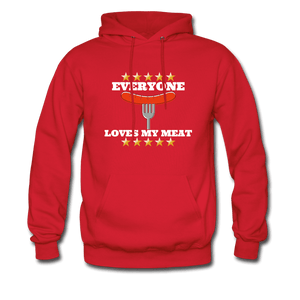 Everyone Loves My Meat BBQ Hoodie - The Kettle Guy