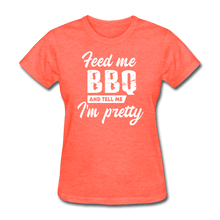 Load image into Gallery viewer, Feed Me BBQ And Tell Me I&#39;m Pretty T-Shirt - The Kettle Guy
