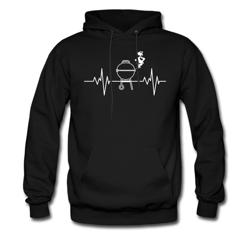 Grill Heartbeat BBQ Hoodie - The Kettle Guy