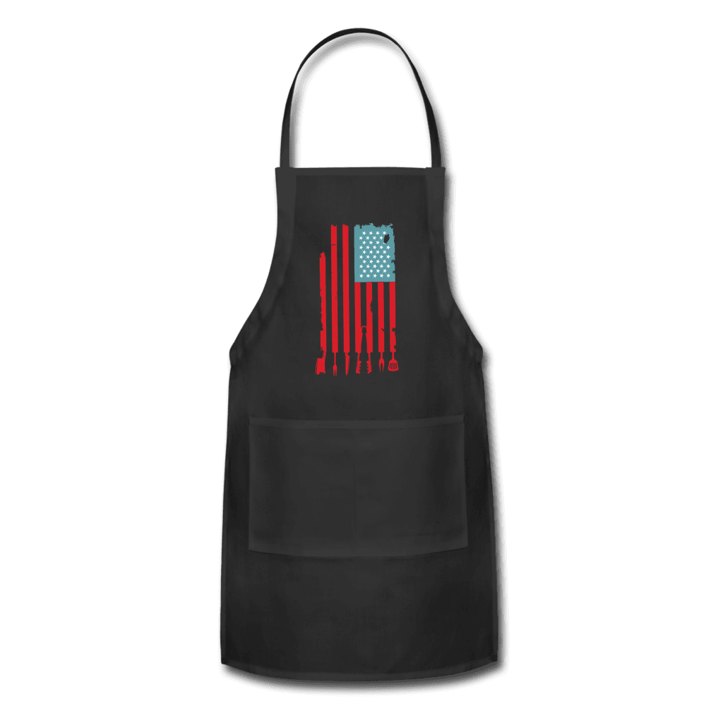 Grilled In The USA BBQ Apron - The Kettle Guy