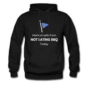 Marked Safe From Not Eating BBQ Hoodie - The Kettle Guy