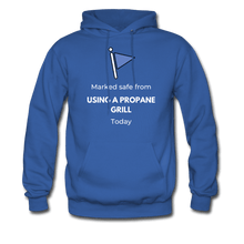 Load image into Gallery viewer, Marked Safe From Propane BBQ Hoodie - The Kettle Guy

