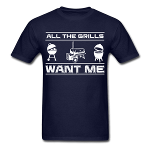 Men's All the Grills Want Me BBQ T-Shirt - The Kettle Guy