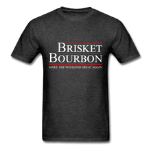Load image into Gallery viewer, Men&#39;s Brisket and Bourbon Election BBQ T-shirt - The Kettle Guy
