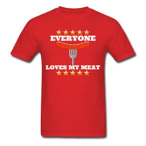 Men's Everyone Loves My Meat BBQ T-Shirt - The Kettle Guy