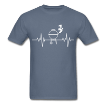 Load image into Gallery viewer, Men&#39;s Grill Heartbeat BBQ T-Shirt - The Kettle Guy
