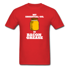 Load image into Gallery viewer, Men&#39;s My Essential Oil Is Bacon Grease BBQ T-Shirt - The Kettle Guy
