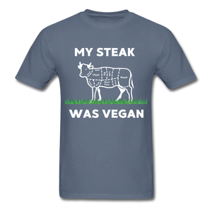 Men's My Steak Was Vegan BBQ T-Shirt - The Kettle Guy