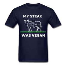 Load image into Gallery viewer, Men&#39;s My Steak Was Vegan BBQ T-Shirt - The Kettle Guy

