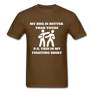 Men's This Is My Fighting Shirt BBQ T-Shirt - The Kettle Guy