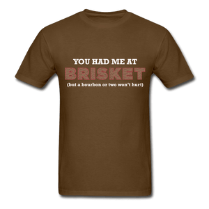 Men's You Had Me At Brisket BBQ T-Shirt - The Kettle Guy