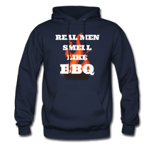 Load image into Gallery viewer, Real Men Smell Like BBQ Hoodie - The Kettle Guy
