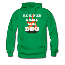 Load image into Gallery viewer, Real Men Smell Like BBQ Hoodie - The Kettle Guy
