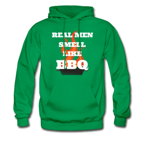 Real Men Smell Like BBQ Hoodie - The Kettle Guy