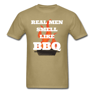 Real Men Smell Like BBQ T-Shirt - The Kettle Guy