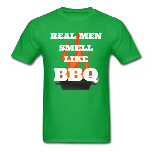 Real Men Smell Like BBQ T-Shirt - The Kettle Guy