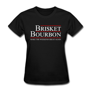 Brisket and Bourbon - black