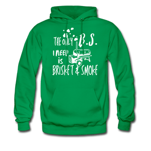 The BS I need is Brisket and Smoke BBQ Hoodie - The Kettle Guy