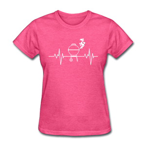 Women's Grill Heartbeat - heather pink