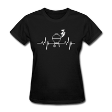 Load image into Gallery viewer, Women&#39;s Grill Heartbeat - black
