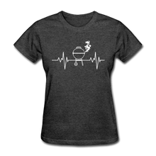 Load image into Gallery viewer, Women&#39;s Grill Heartbeat - heather black
