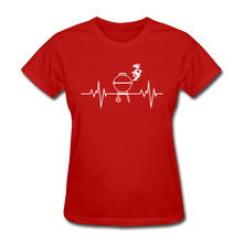 Load image into Gallery viewer, Women&#39;s Grill Heartbeat - red
