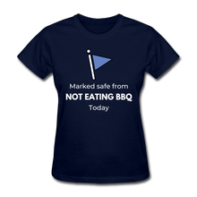 Load image into Gallery viewer, Marked Safe From No BBQ - navy
