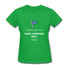 Load image into Gallery viewer, Marked safe from propane - bright green
