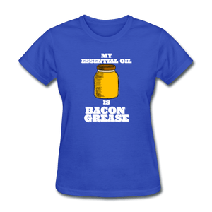 My Essential Oil is Bacon Grease - royal blue
