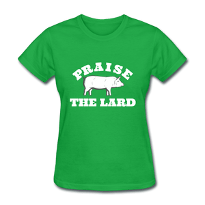 Praise The Lard - bright green