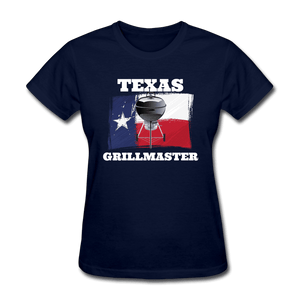 Women's Texas Grillmaster Shirt - navy