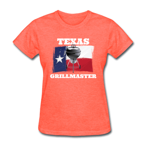 Women's Texas Grillmaster Shirt - heather coral