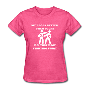 This is my fighting shirt - heather pink